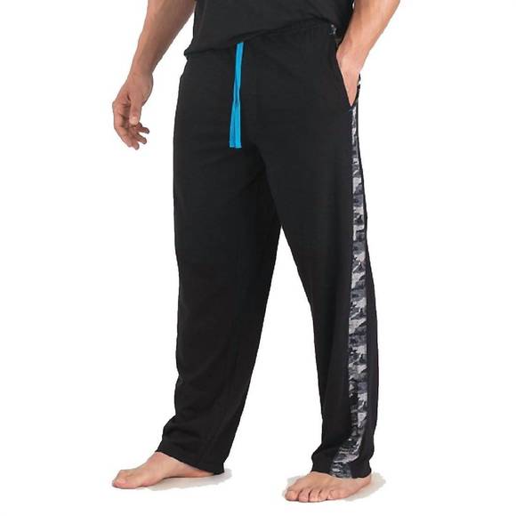 NEW PAPI slub jersey lounge pant in black - Picture 1 of 1